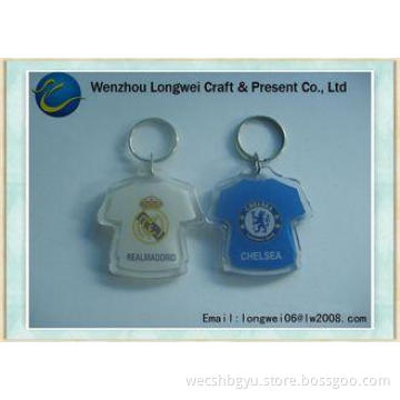 Novelty Sport T-shirt Acrylic Keychain / Acrylic Key Ring P